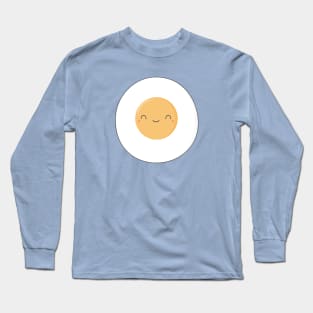 Kawaii Cute Fried Eggs T-Shirt Long Sleeve T-Shirt